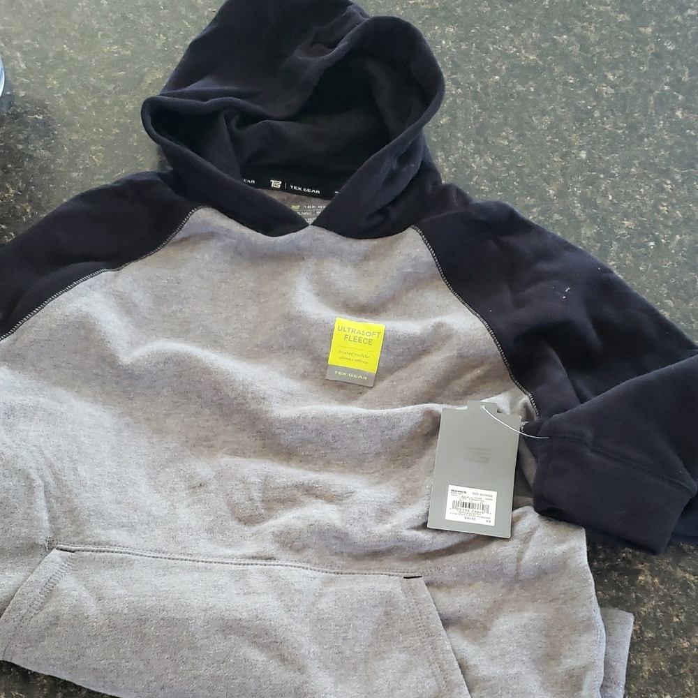 Black and Gray Hoodie
